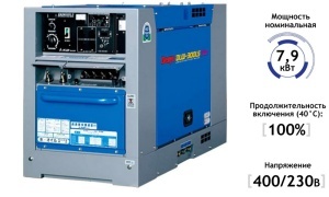 Denyo DLW-300LS сварочный агрегат